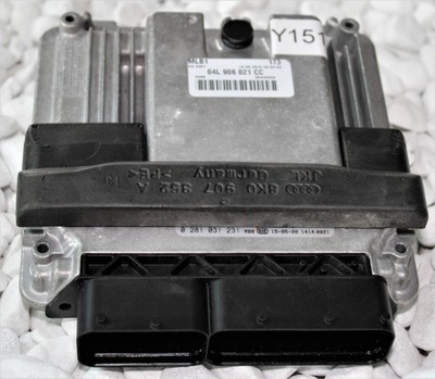 Audi бортовой компьютер двигателя 04l906021cc 0281031231 фото №1