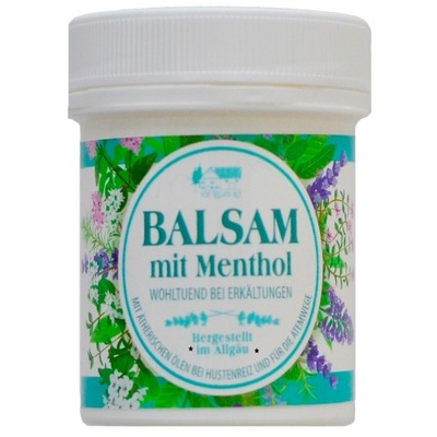 BALSAM Z MENTOLEM NA PRZEZIĘBIENIA 125ml