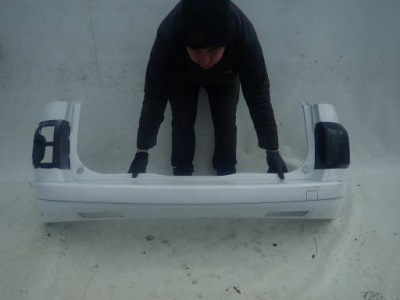 Citroen c4 grand picasso i 06-13 бампер задня задній фото №1