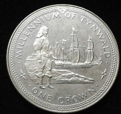 WYSPA MAN 1 crown 1979 Tynwald