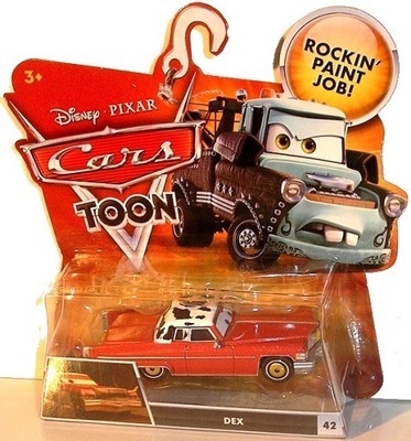 DEX Opowieści Złomka Toon Auta Cars 1:55 Mattel
