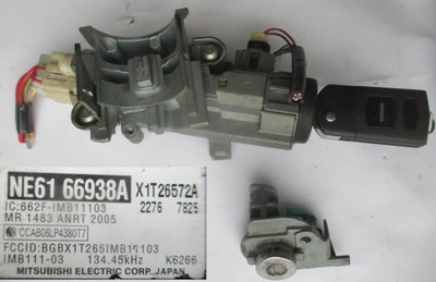 Mazda cx7 замок запалювання + ключ + імобілайзер вкладка фото №1