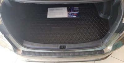 Накладка защита na бампер toyota corolla 4d 2019- фото №1