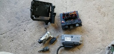 Vw golf v plus 1.4 b бортовой компьютер стартер набор фото №1