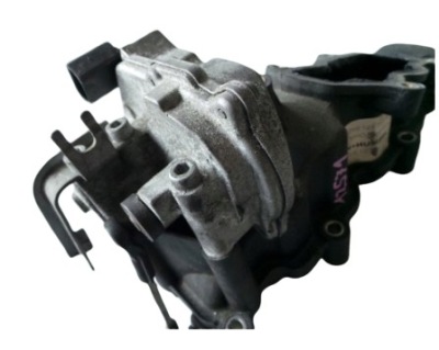 Phaeton 3.0 tdi коллектор всасывающий дроссельная заслонка правая фото №1