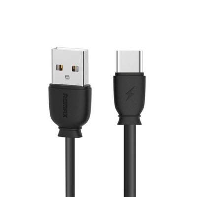 Remax markowy kabel USB / USB-C 2.1A 1m czarny