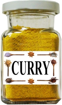 CURRY- bez soli w słoiczku