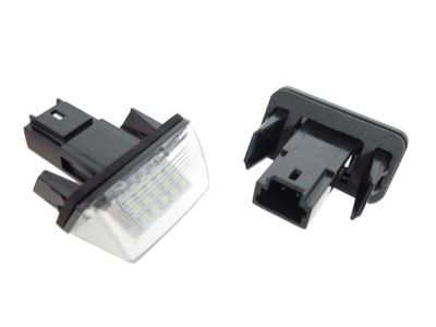 Фонари номерного знака reestracyjnej led do toyota фото №1