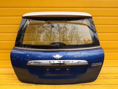 Mini cooper r56 крышка багажника задняя lightning blue 08-12 фото №1