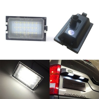 Led фонари номерного знака land rover discovery iii lr3 фото №1