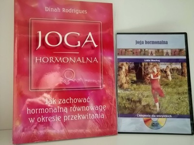Joga hormonalna Dinah Rodrigues + DVD z ćwiczeni