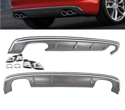 DIFFUSOR SPOILER AUDI A3 8V SPORTBACK HB -15 WZ S3  