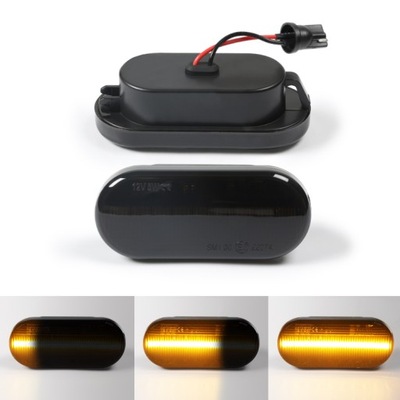 Dynamic led поворотники seat ibiza iii leon 1m фото №1