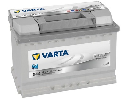 АКУМУЛЯТОР VARTA SILVER 12V 77AH 780A E44