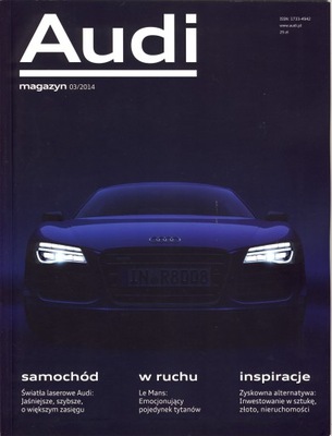 AUDI MAGAZYN 3 / 2014 NO PROSPEKT  