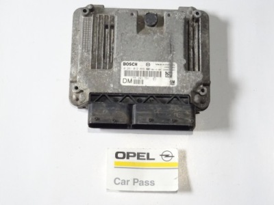 Opel vectra c lift 1.9 cdti бортовой компьютер двигателя pin фото №1