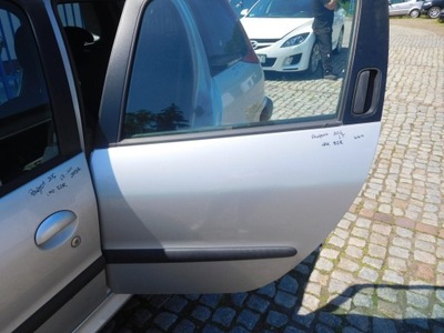 Дверь задняя левая eu peugeot 206 03r. fl ezr kombi фото №1