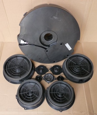 Audi q5 sq5 8r0 динамік динаміки сабвуфер комплект фото №1