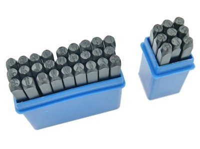 NUMERATOR NUMERATORY ZNACZNIKI LITERY + CYFRY 6MM