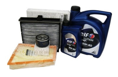 Фільтри олія 5w40 renault scenic ii 1.6 2.0 16v оригінальний номер фото №1