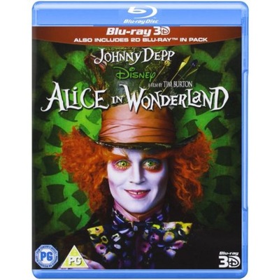 ALICJA W KRAINIE CZARÓW 3D/2D BLU-RAY PL