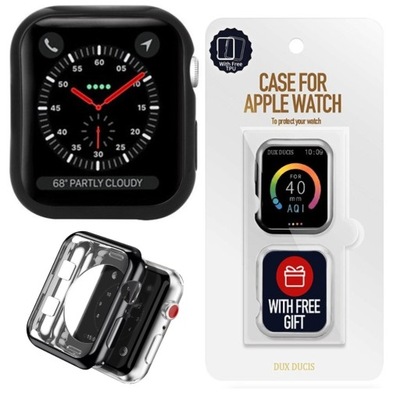 DUX DUCIS 2 x żelowe etui do APPLE WATCH 4 40mm