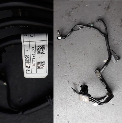 Hyundai tucson ii lift 2018- 1.6 gdi клема плюсова фото №1