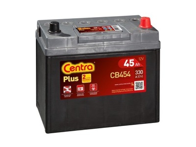 АКУМУЛЯТОР CENTRA PLUS CB450 45AH 330A P+ HONDA MOŻLIWY DOWÓZ МОНТАЖ