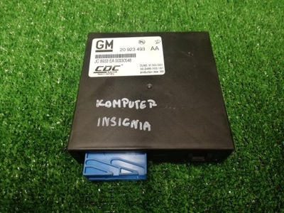Opel insignia модуль блок керування бортовий комп'ютер 20923493 фото №1
