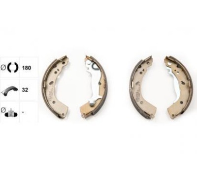 Textar гальмівні колодки гальмівні hyundai getz 02-09 фото №1