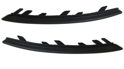 Opel corsa e молдинг бампера права перед фото №1