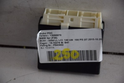Блок управления модуль pdc bmw 3 f30 6871241 фото №1