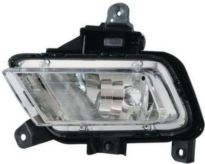 Лампа противотуманная фара левая kia ceed 09-12 tyc фото №1