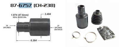 Шарнір внутрішній dodge durango 2005 - 2009 фото №1