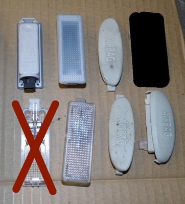 Mini r56 r57 r60 заглушка захист подушка безпеки лампа салону фото №1