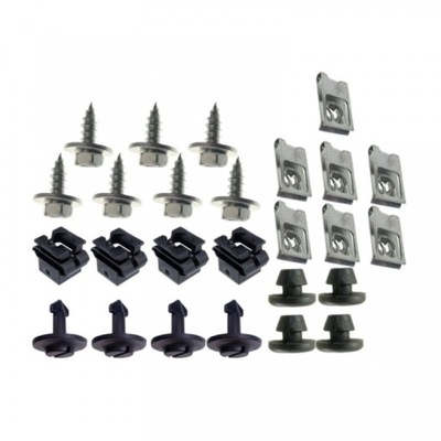 Набор клипсы защита двигателя audi a4 superb фото №1