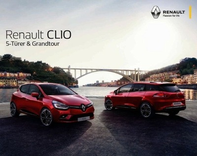 Renault Clio prospekt 2018 Austria 