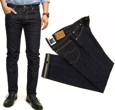 Lee Daren Rinse spodnie jeans Regular Slim W28 L32