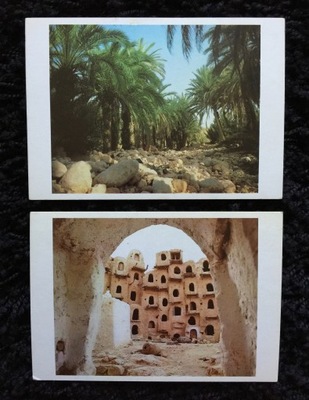 Kartka pocztówka pamiątka LIBIA