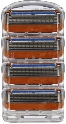 GILLETTE FUSION 5 - 4 SZT.