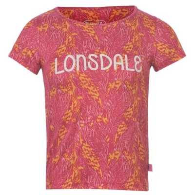 t-shirt koszulka LONSDALE 11-12 lat 146-152 cm