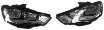 AUDI A3 8V 2013-15 JUEGO FAROS SIMPLE BUEN ESTADO 