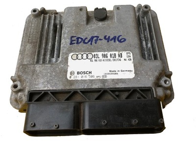 ECU AUDI A3 8P 2.0TDI 03L906018AB 0281016306