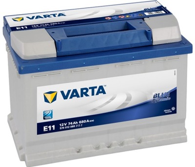 АКУМУЛЯТОР VARTA BLUE 12V 74AH 680A