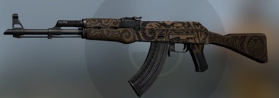 AK-47 NIEZBADANY UNCHARTED STATTRAK CS GO skin CS2