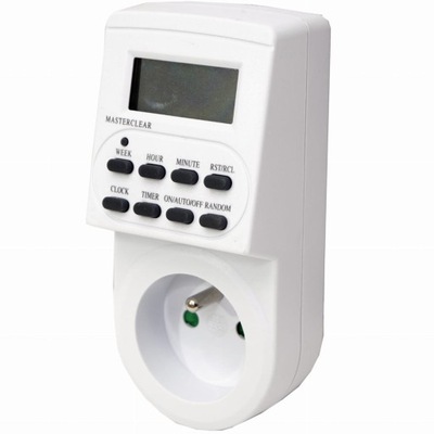 PROGRAMATOR WŁĄCZNIK WYŁĄCZNIK CZASOWY TIMER DT03