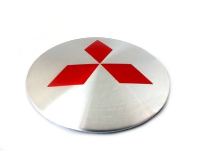 MITSUBISHI naklejka emblemat felga kołpak 56 mm