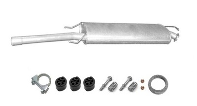 TOYOTA RAV4 2.0 2.4 (2005-2008) SILENCER CENTRAL  