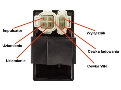 Tuningowy moduł odblokowany do skuterów 4T