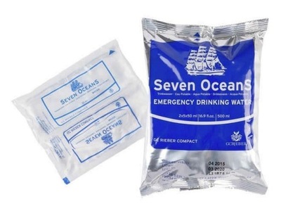 Woda Pitna SEVEN OCEANS 500 ml racja żywnościowa